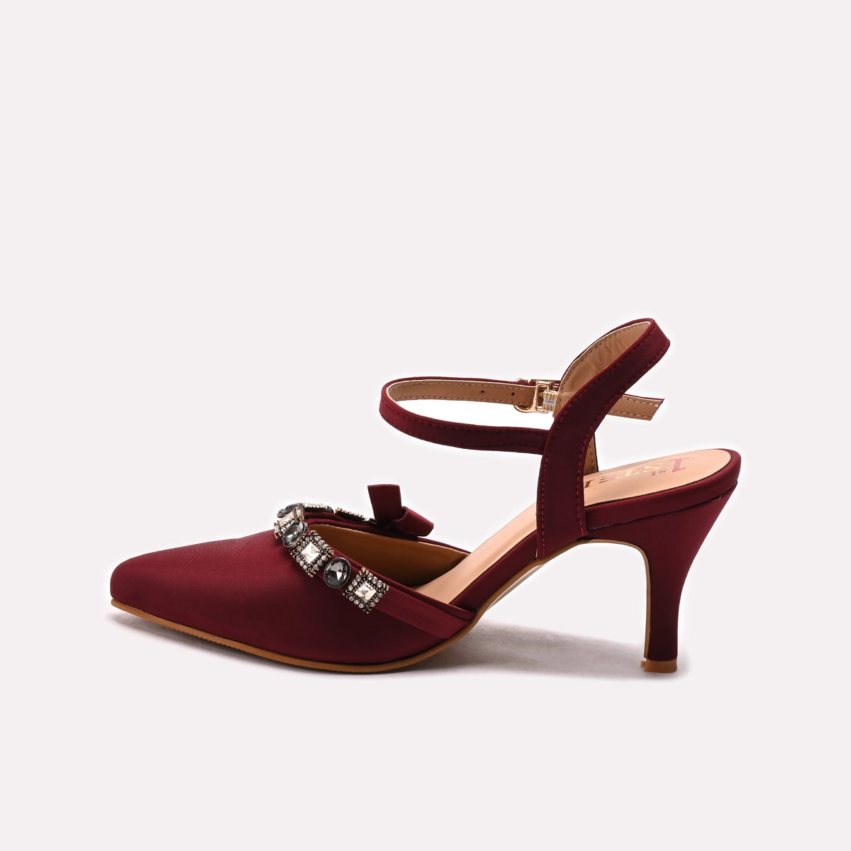 Fancy Court Shoes Maroon 0450230