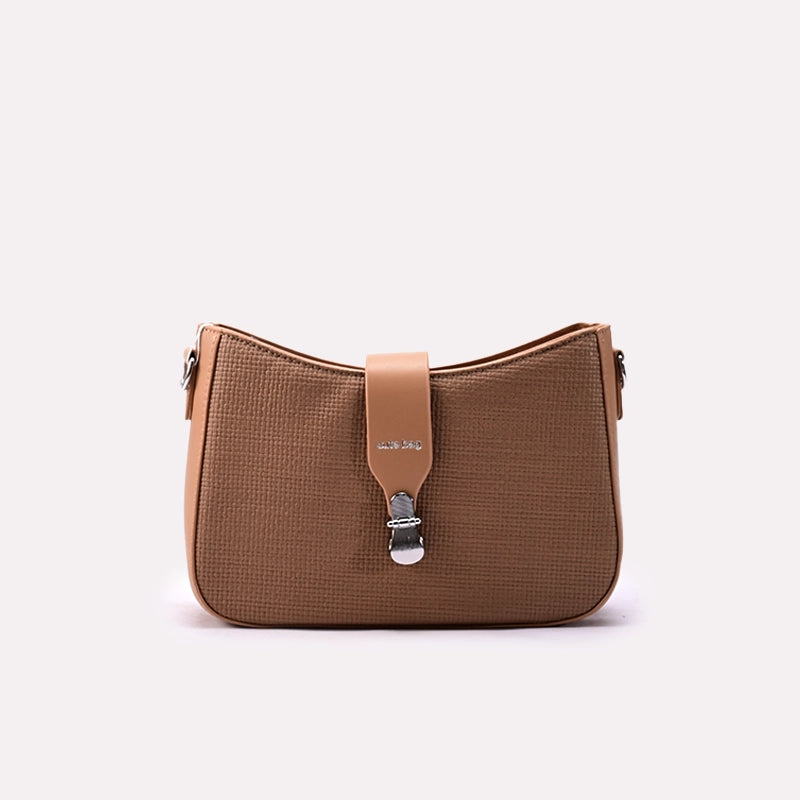 Casual Hand Bags Light Brown 0322036