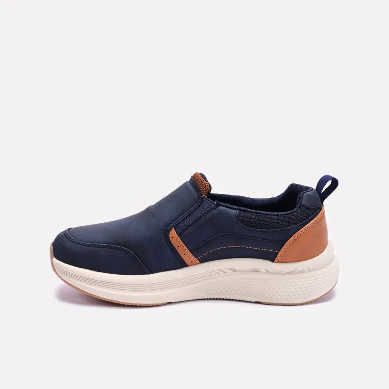 Blue Slip On Comfy Sneakers 0120559