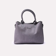 Casual Shoulder Bag Gray 0331759