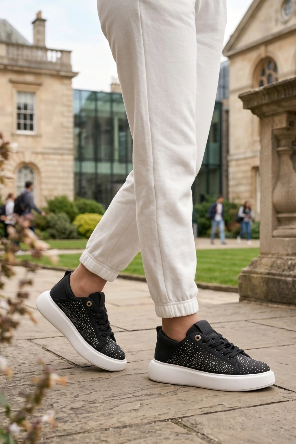 Women Sneaker Shoes Black 0441019