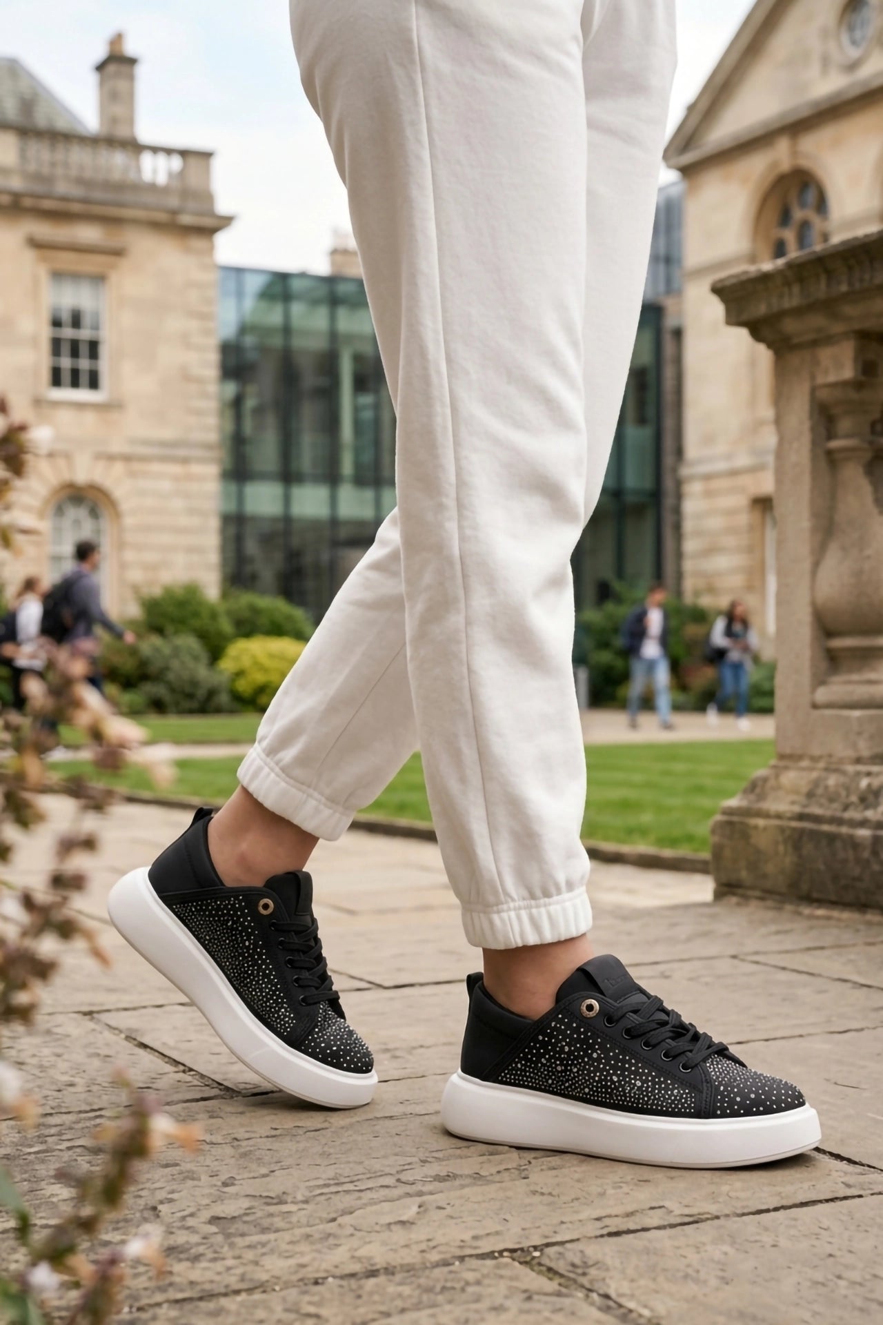 Women Sneaker Shoes Black 0441019
