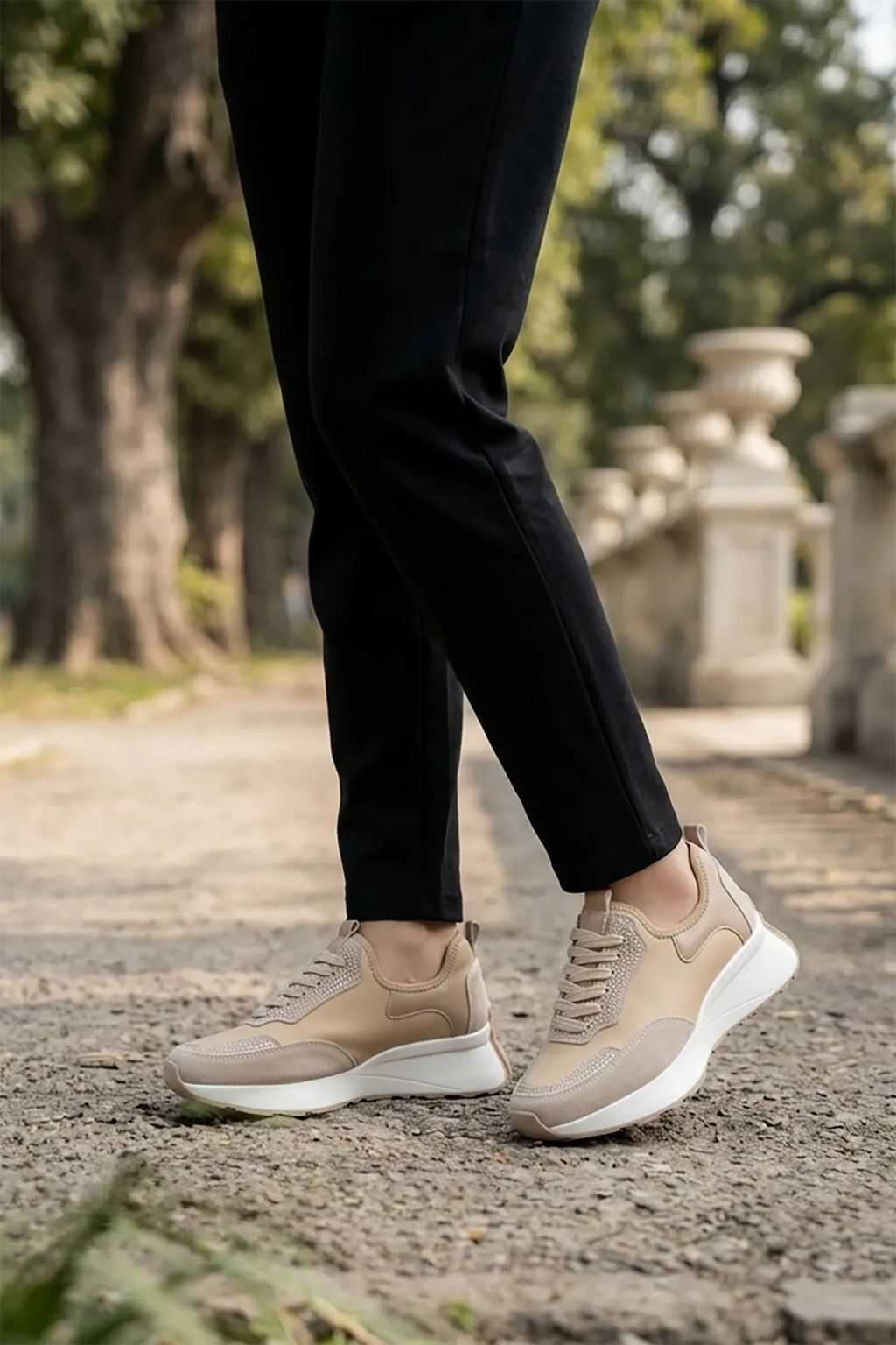 Women Sneaker Shoes Fawn 0441040