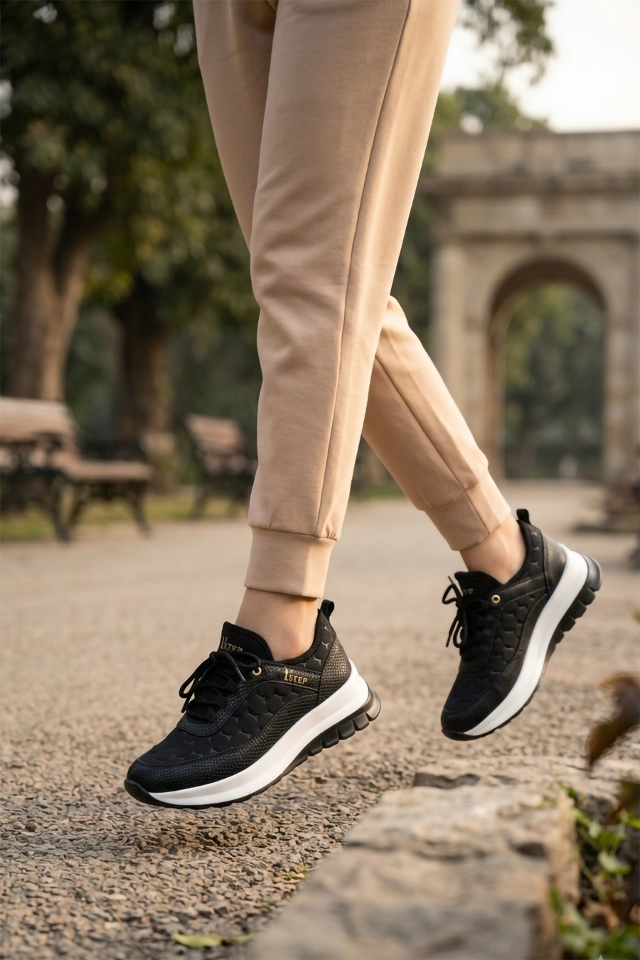 Women Sneaker Shoes Black 0441023
