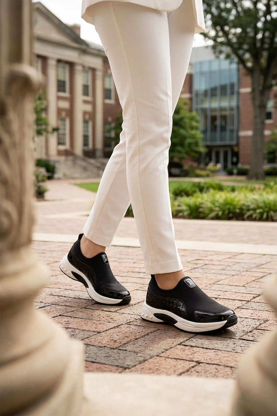 Women Sneaker Shoes Black 0441065