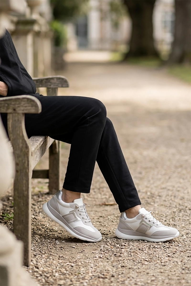 Women Sneaker Shoes Gray 0441058