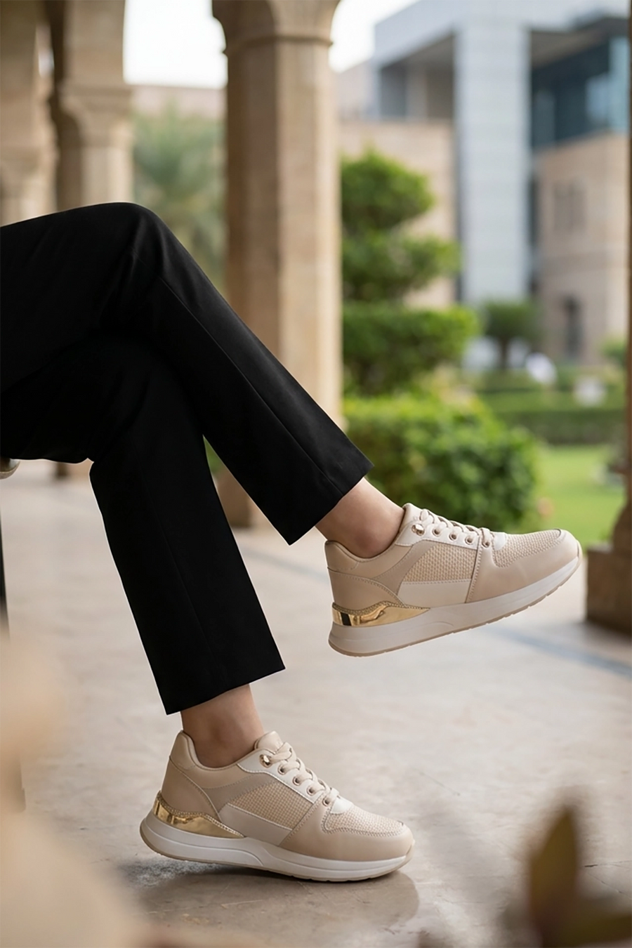 Women Sneaker Shoes Fawn 0441062