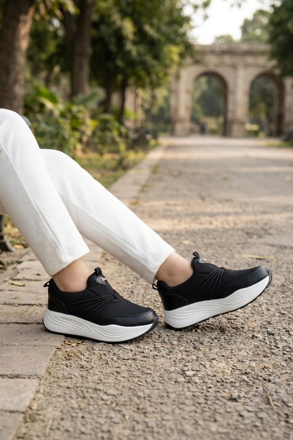 Women Sneaker Shoes Black 0441042