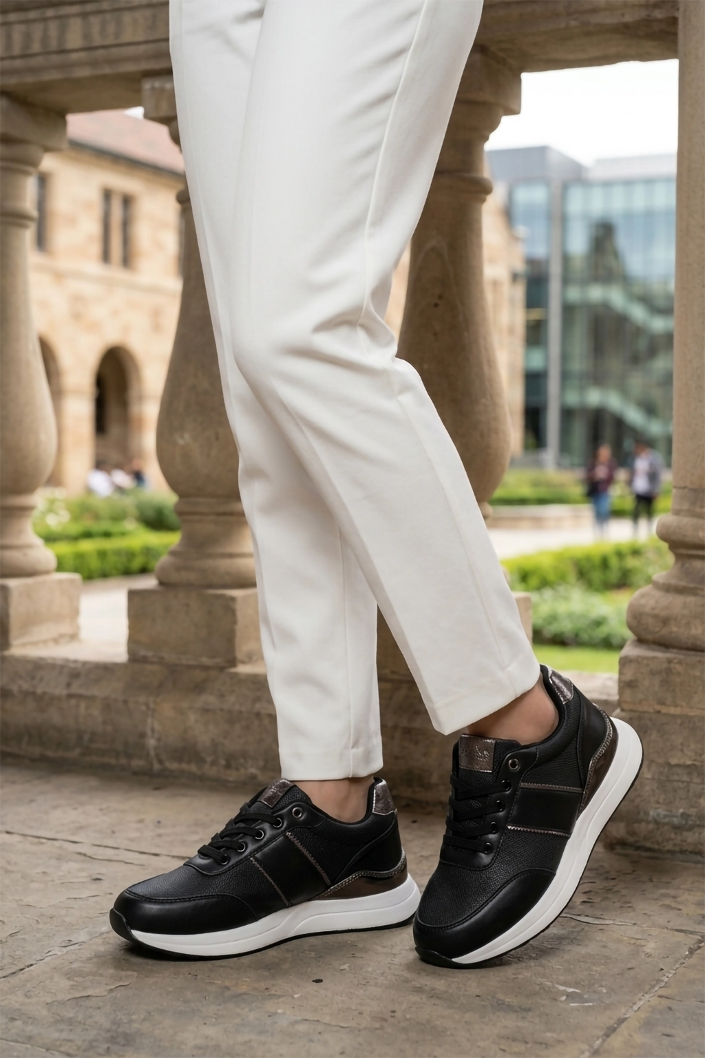 Women Sneaker Shoes Black 0441041