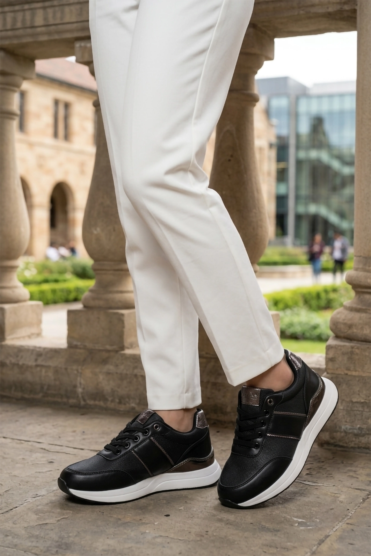 Women Sneaker Shoes Black 0441041