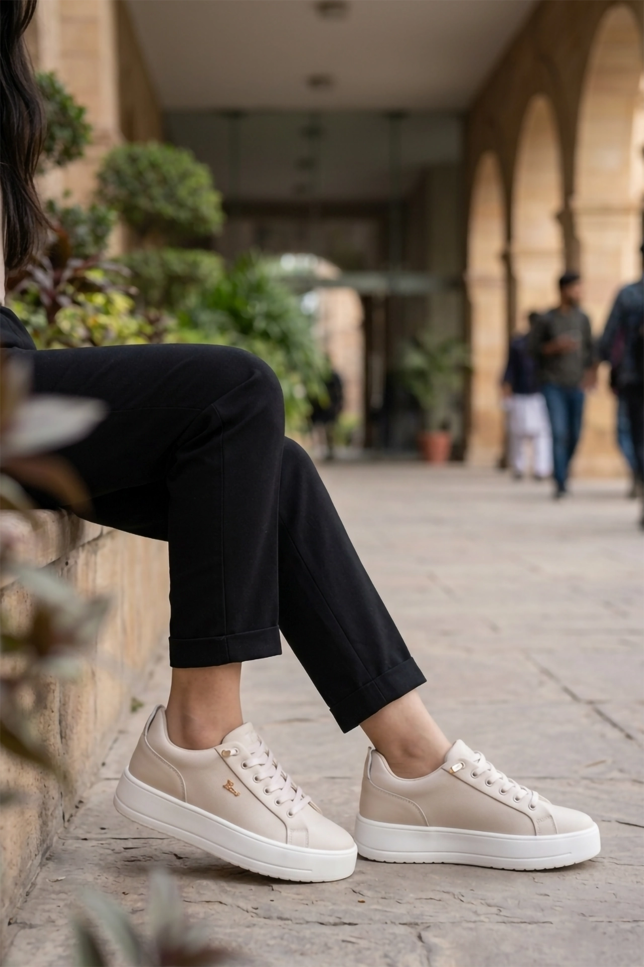 Women Sneaker Shoes Fawn 0441024
