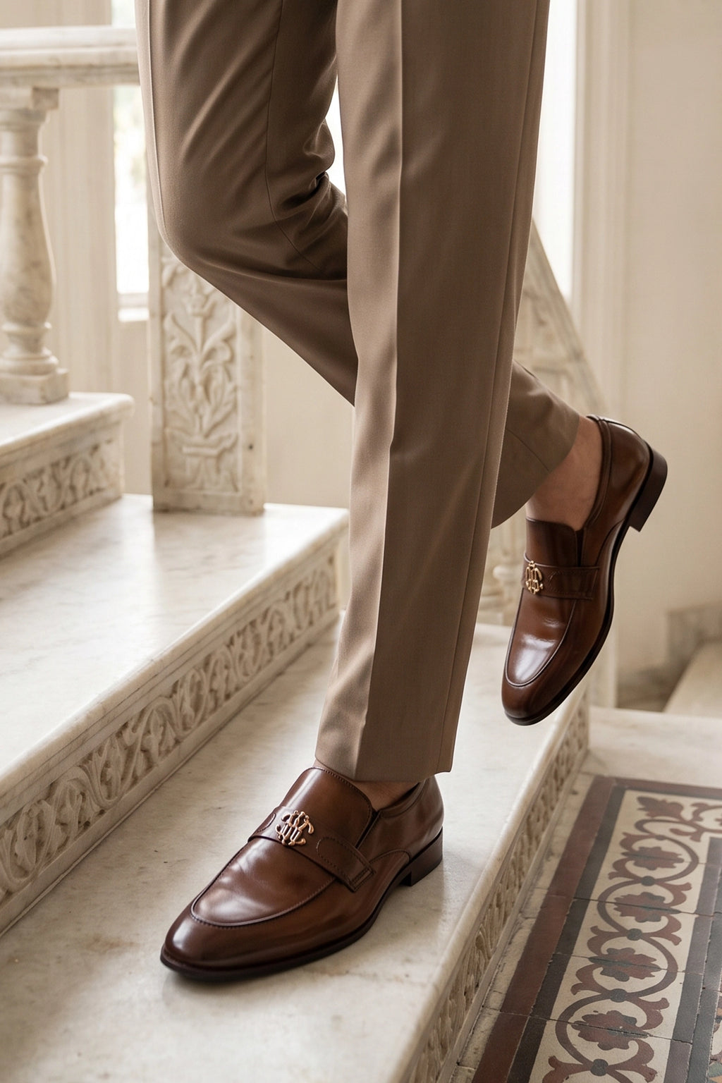 Axton Mustard Suit Shoes 0111290
