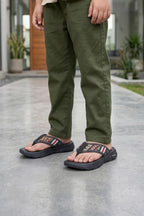 Boy Gray Casual Slippers 0630293