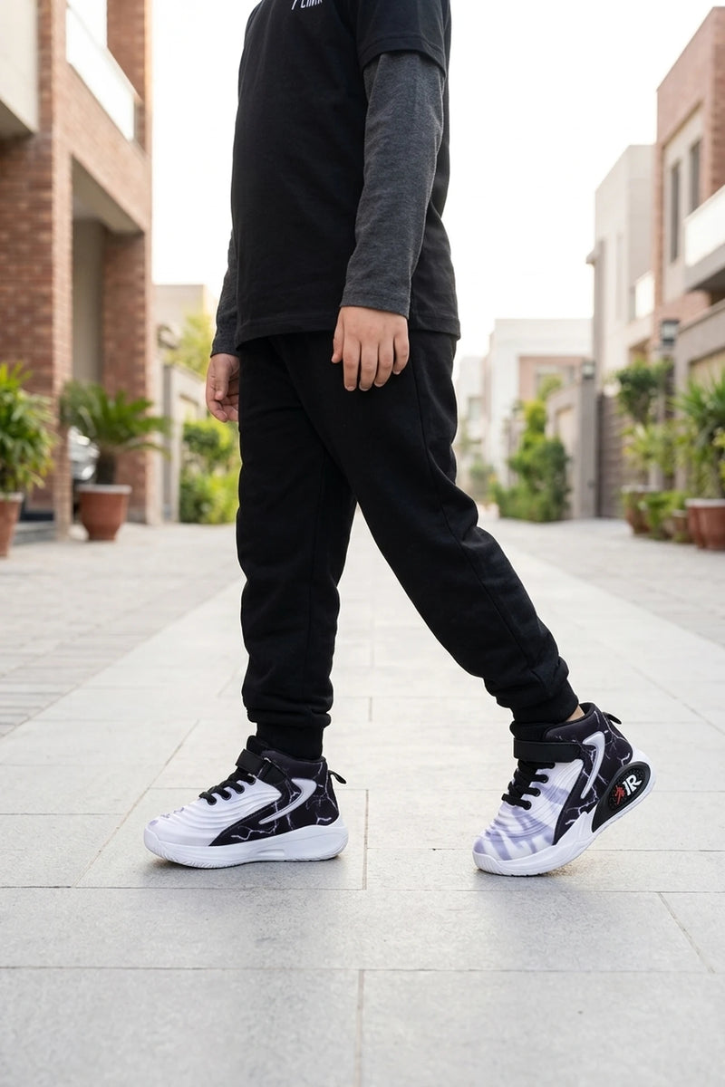 Boy Jogger Shoes Black 0650692