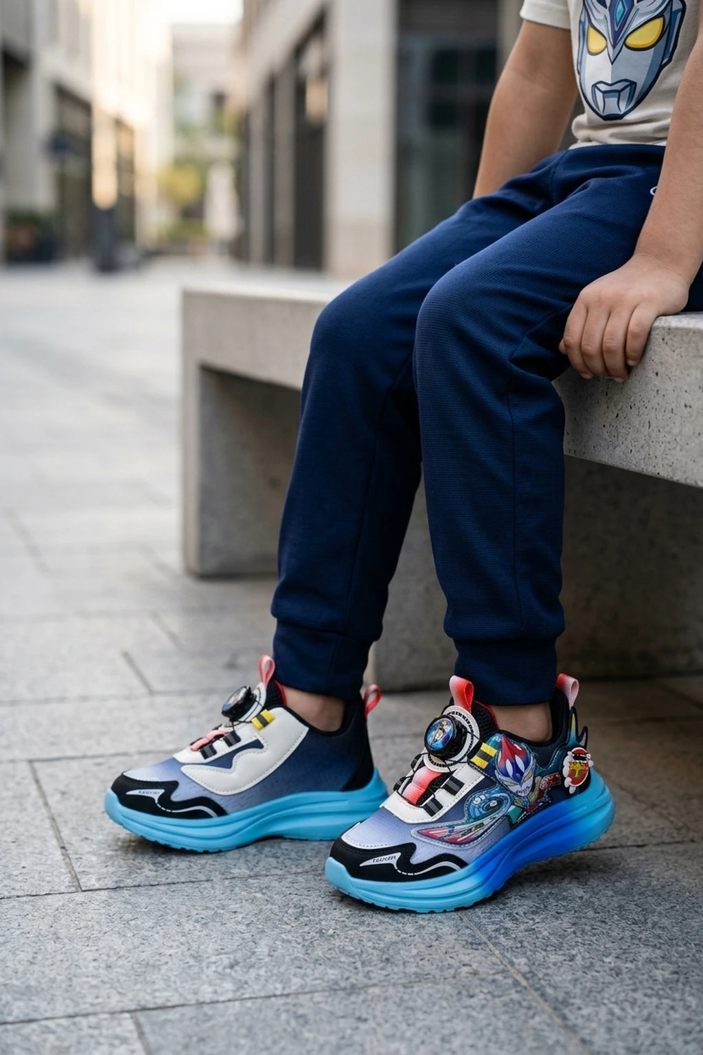 Boy Jogger Shoes Black 650649