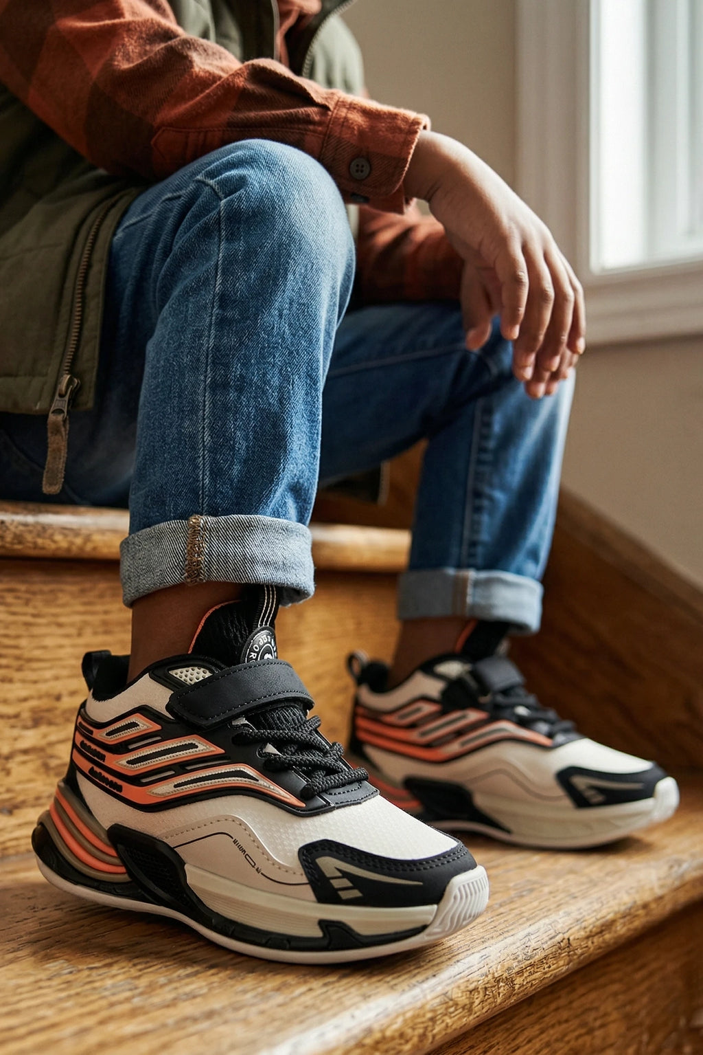 Baba Jogger Shoes Orange 0650664