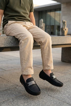 Boy Loafer Shoes Black 0610612
