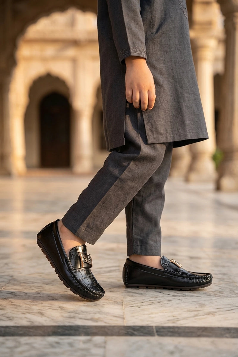 Baba Loafer Shoes Black 0610680