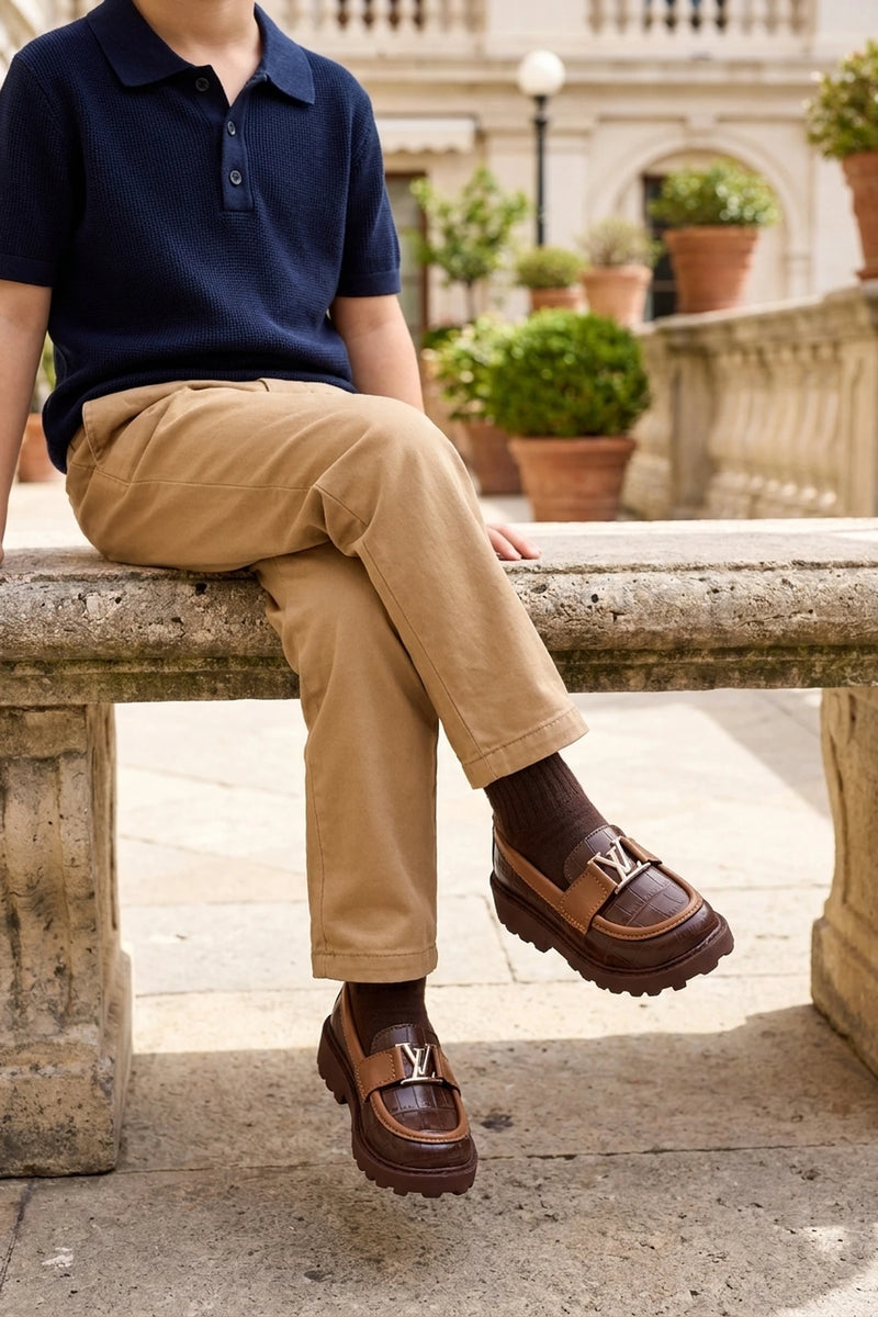 Loafer Shoes Brown 0610588