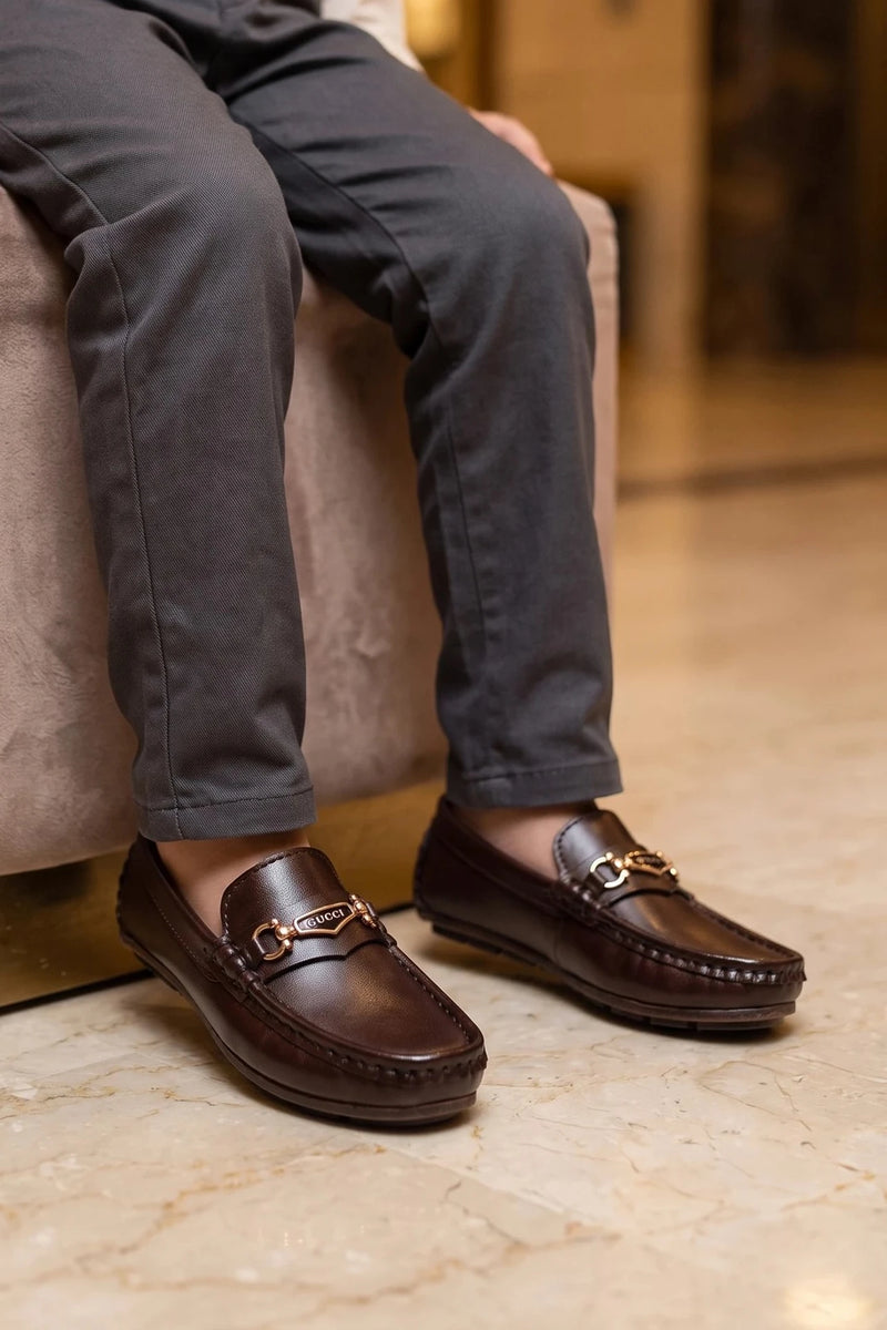 Boy Loafer Shoes Brown 0610605