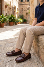 Boy Loafer Shoes Brown 0610617