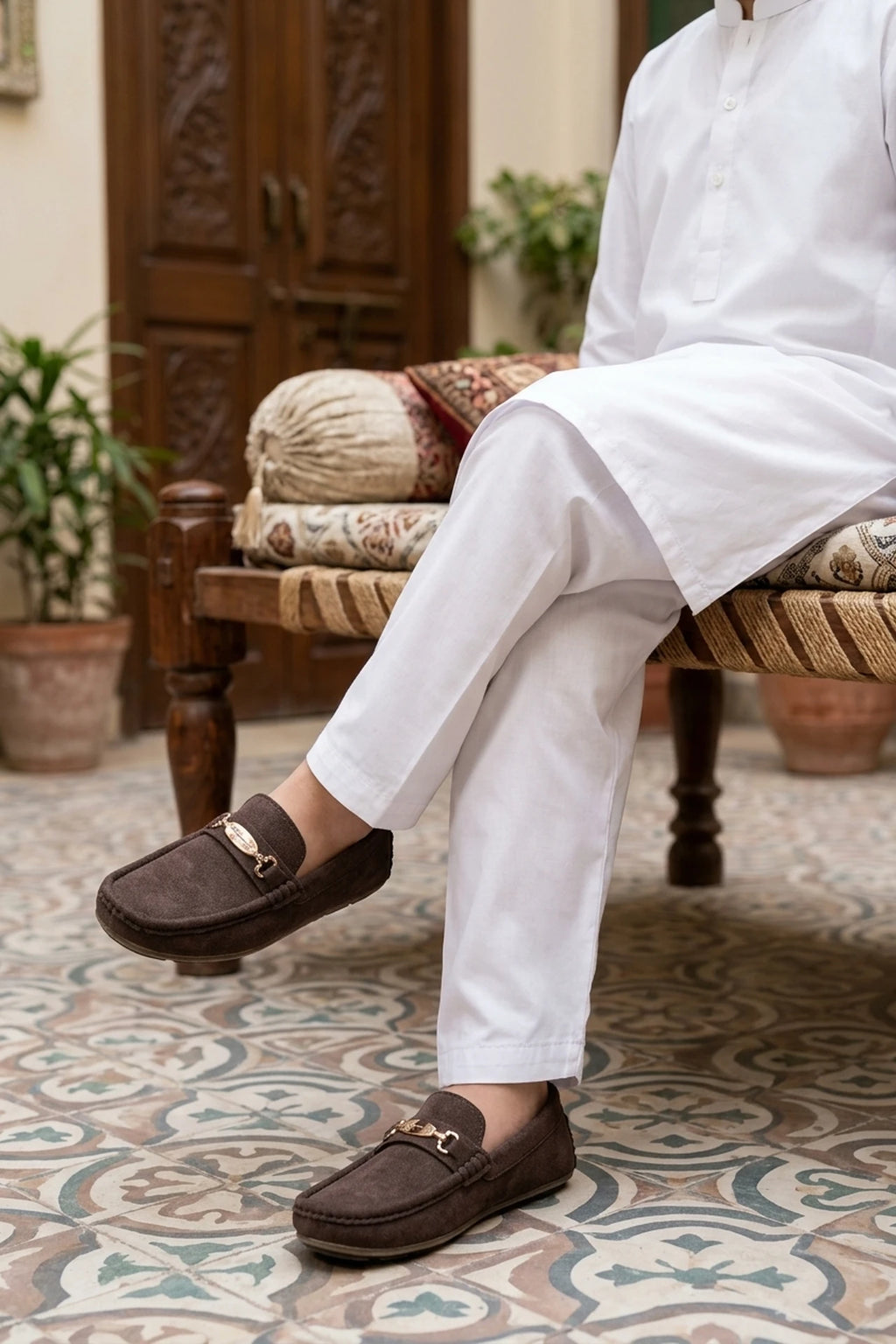 Boy Loafer Shoes Brown 0610629