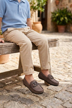 Boy Loafer Shoes Khaki 0610563