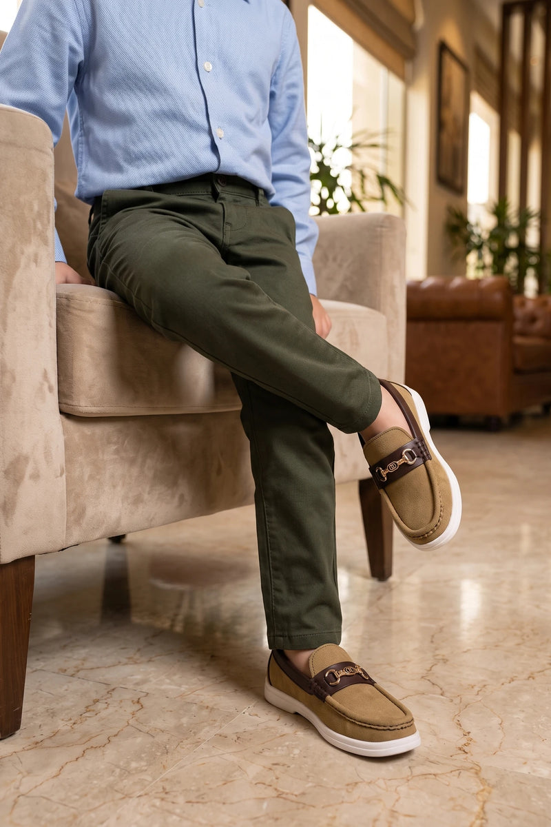 Loafer Shoes Khaki 0610652