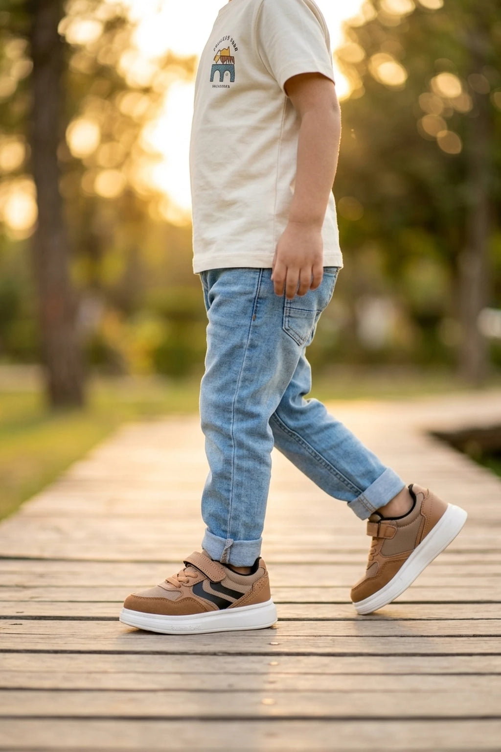 Boy Sneaker Shoes Mustard 0640119