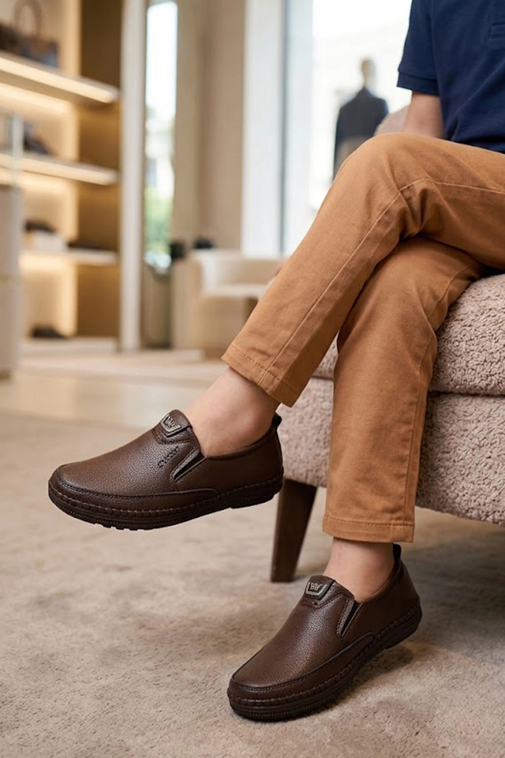 Boy Casual Shoes Brown 0610598
