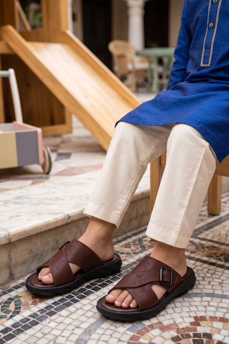 Baba Casual Slipper Mustard 0630330