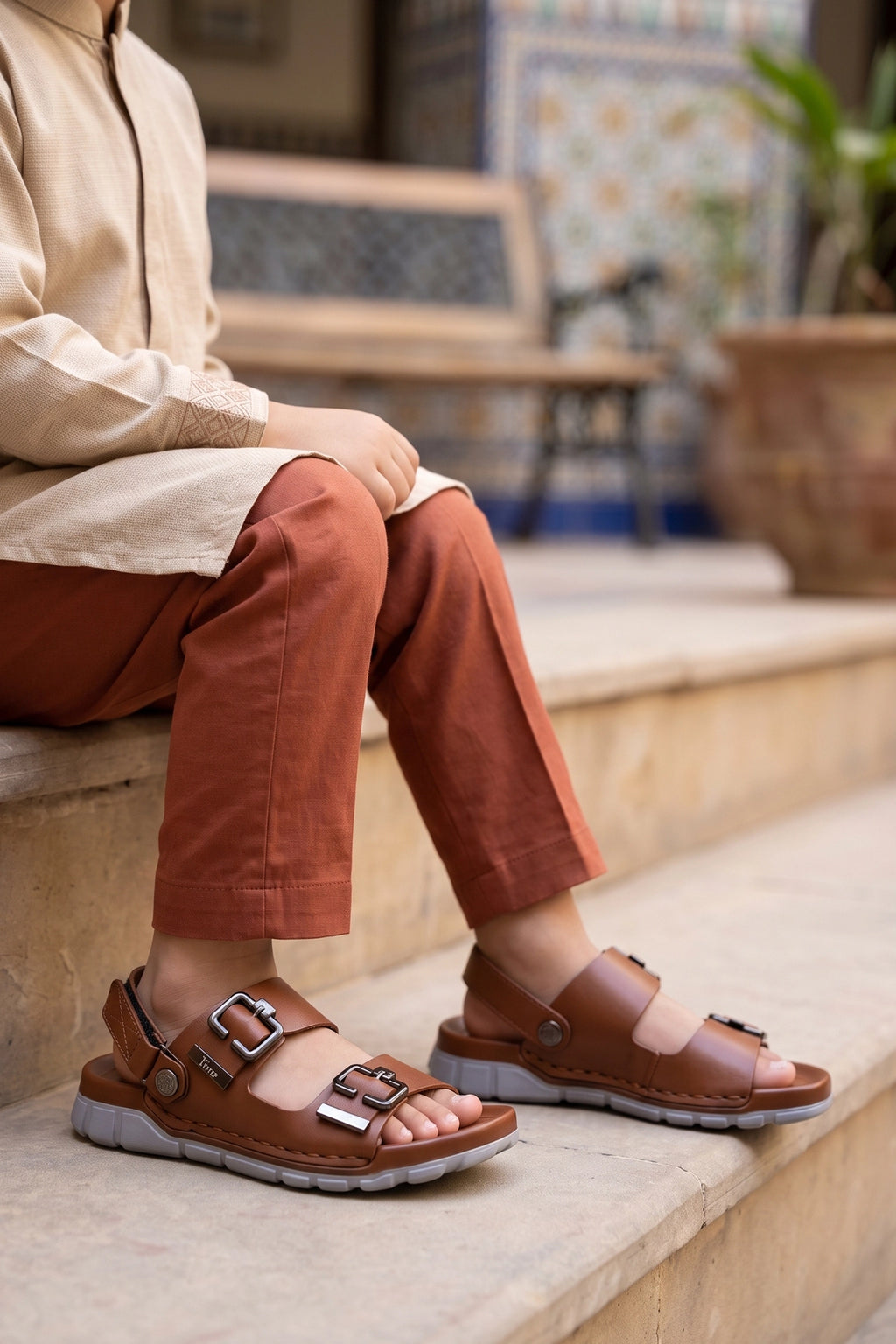 Boy Formal Sandal Mustard 0620734