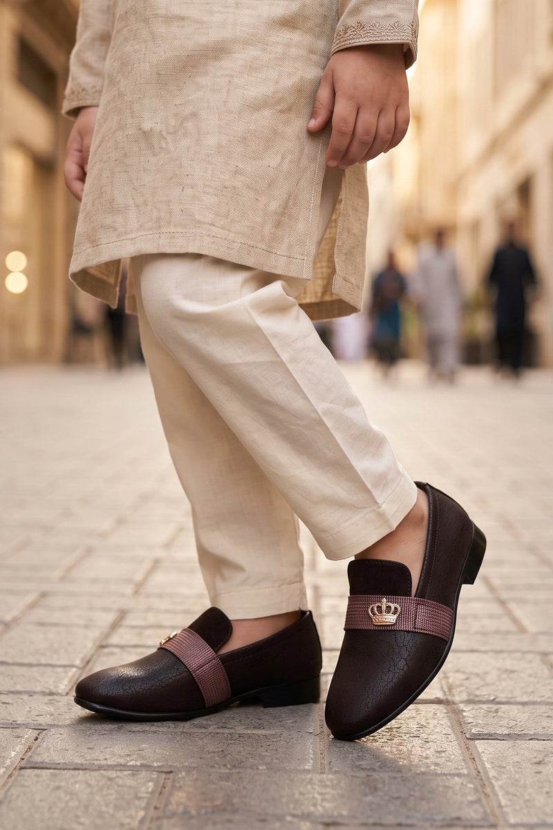 Boy Formal Shoes Brown 0610571