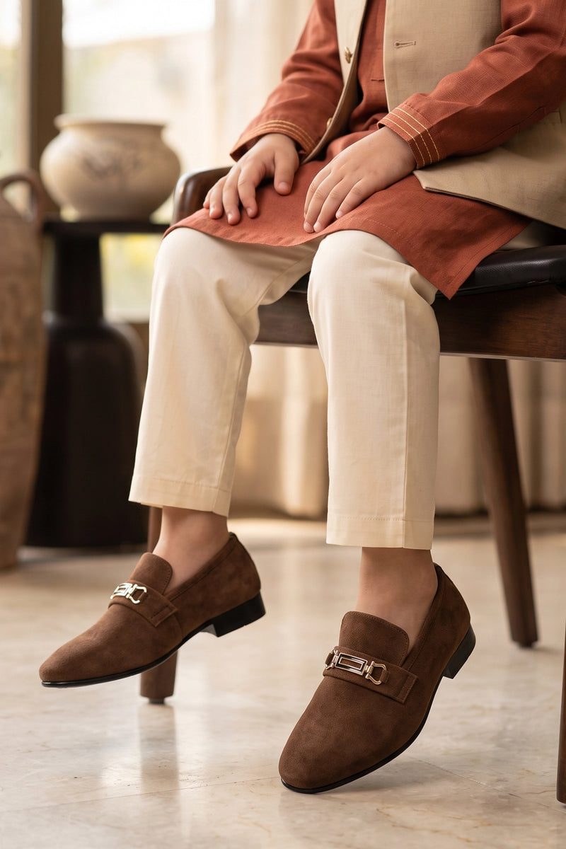 Boy Formal Shoes Brown 0610581