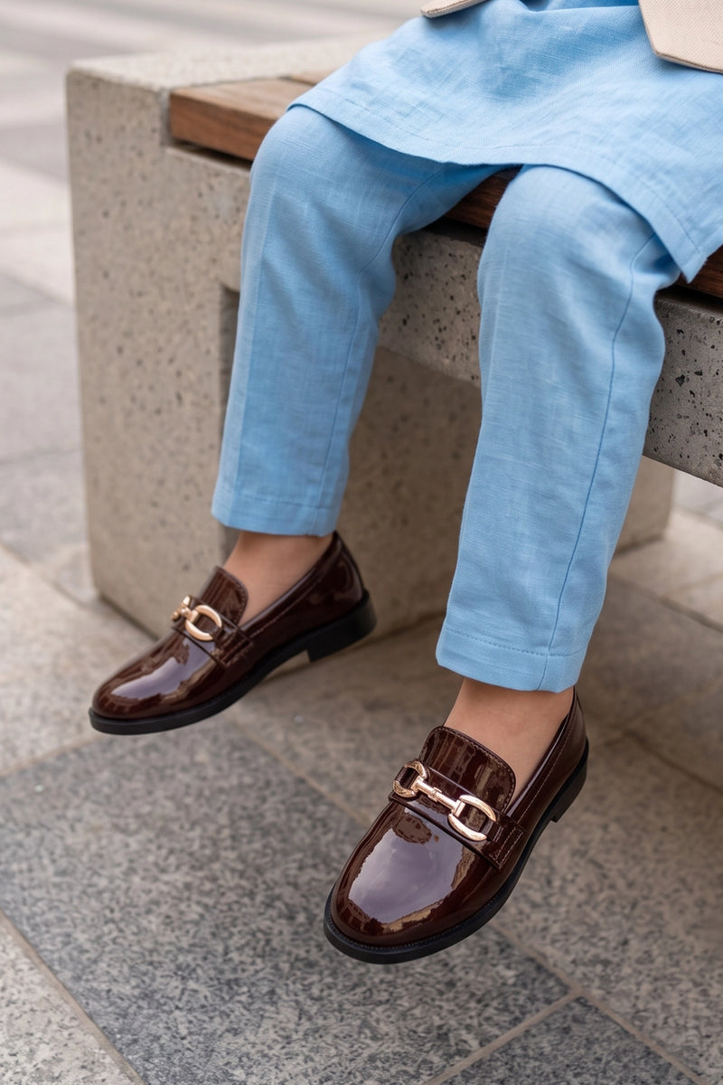 Boy Formal Shoes Brown 0610589