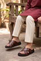 Boy Formal Slipper Brown 0630306
