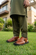 Boy Peshawari Sandal Mustard 0620977