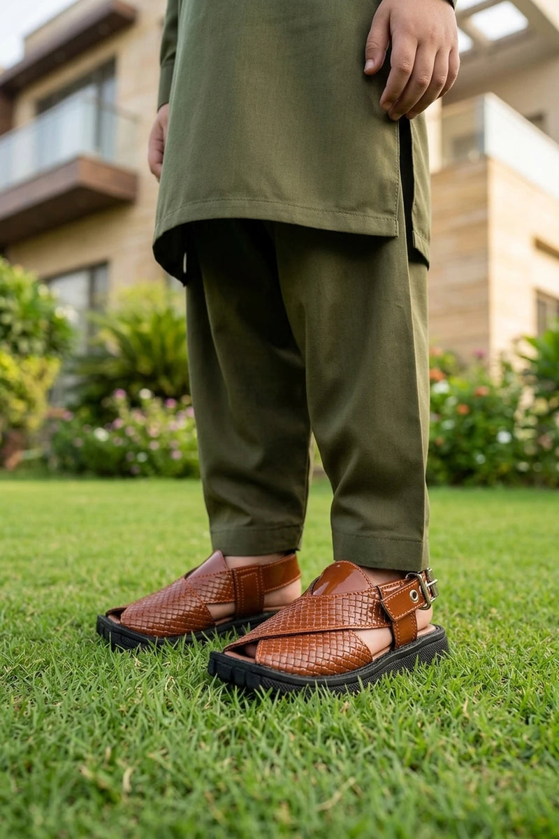 Baba Peshawari Sandal Mustard 0620977