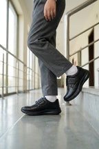 Boy School Shoes Black 0610462