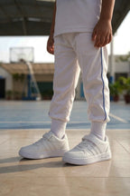 Boy School Shoes White 0650819
