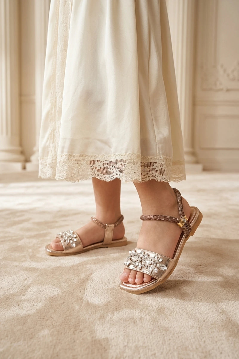 Girl Casual Sandal Golden 0721147