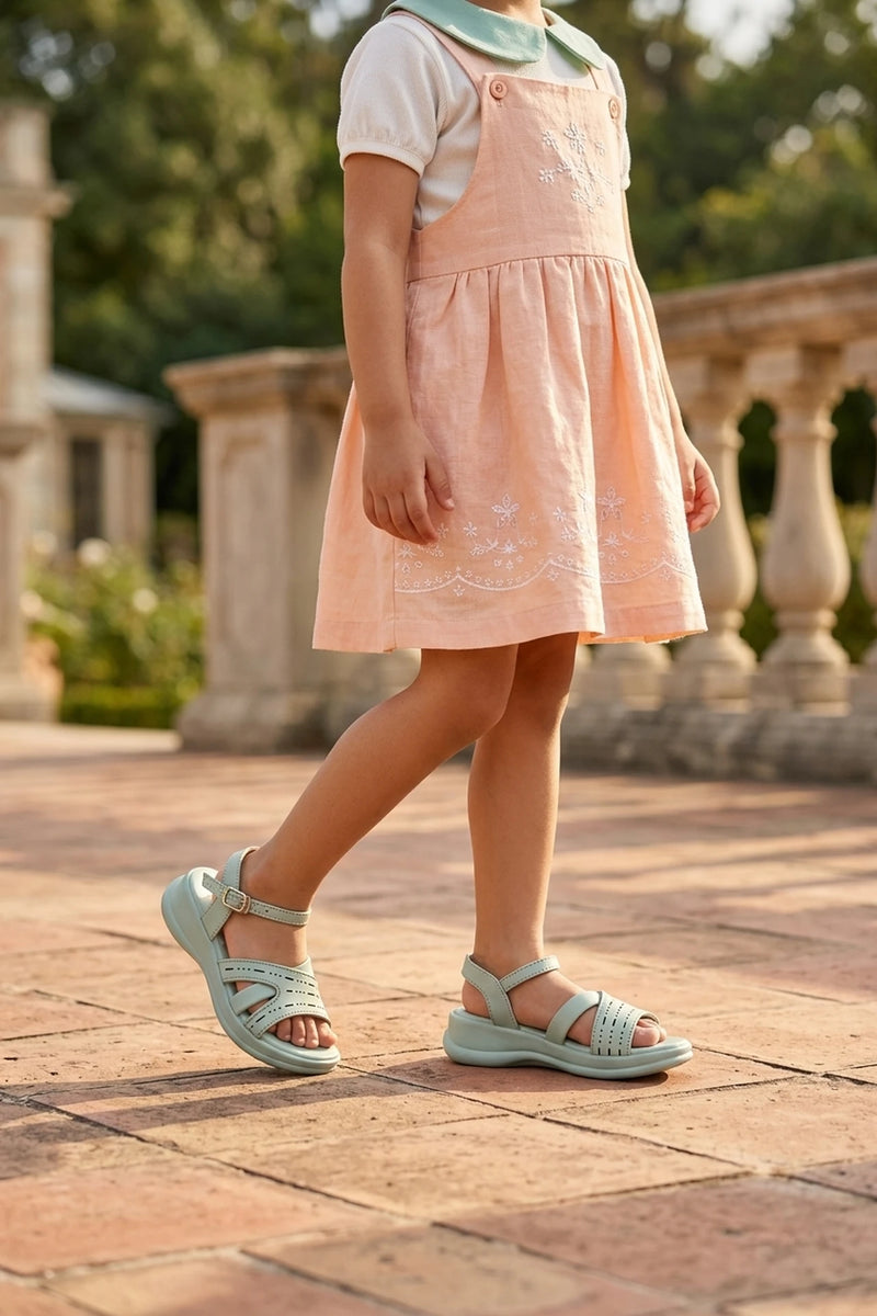 Girl Casual Sandal Green 0721149