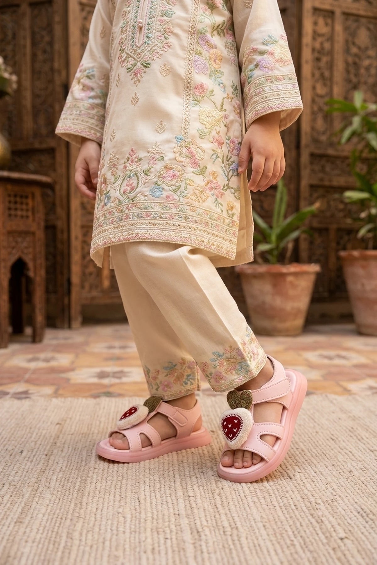 Girl Casual Sandal Pink 0721353