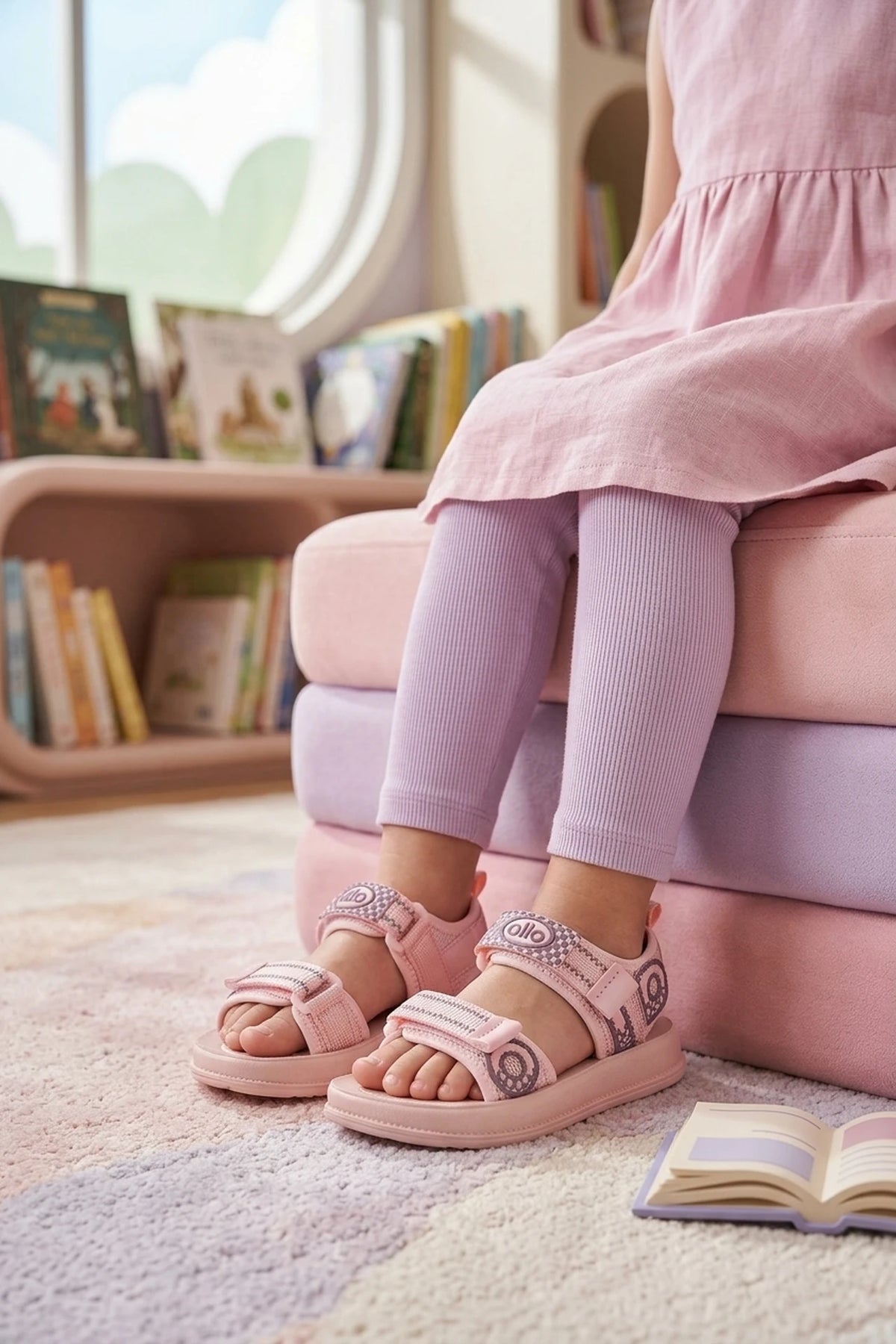 Girl Casual Sandal Pink 0721361
