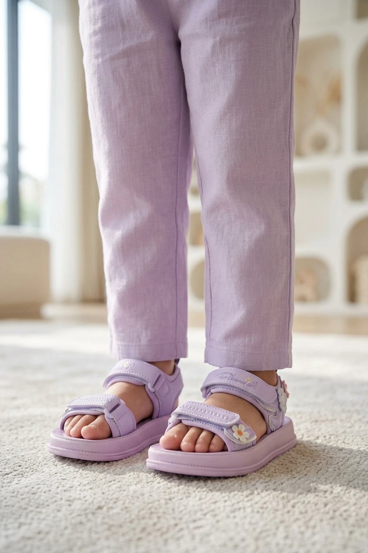 Girl Casual Sandal Purple 0721359