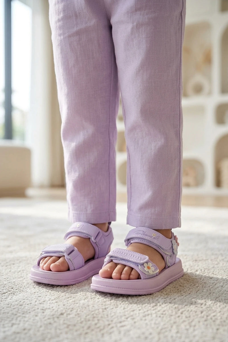 Girl Casual Sandal Purple 0721359