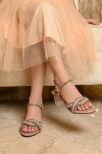 Girl Fancy Sandal Golden 0721122