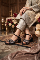 Black Bridal Sandals 0421300