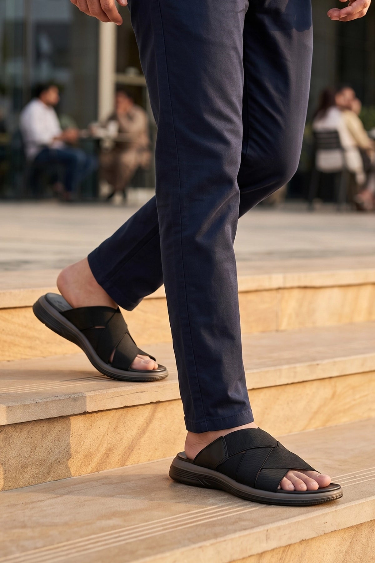 Black Casual Slipper 0151176