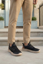 Black Casual Sneakers Mens 0120571